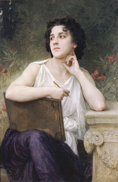 "Inspiration" von William-Adolphe Bouguereau (1825-1905)