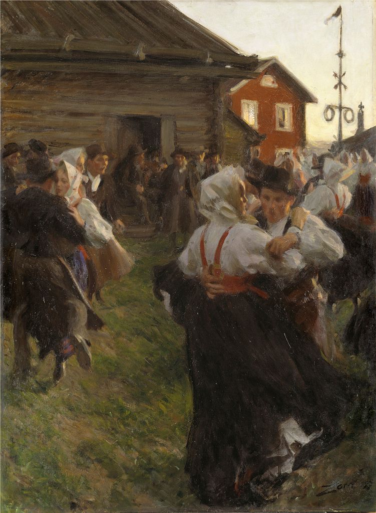 "Midsommardans" von Anders Zorn (1860–1920)