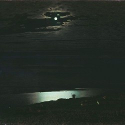 "Moonlit Night on the Dniepr" (Öl auf Leinwand) von Arkhip Kuindzhi (1842–1911)