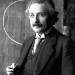 Albert Einstein 1921 in Wien, fotografiert von Ferdinand Schmutzer