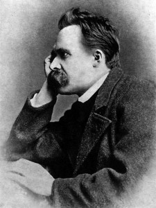 Friedrich Nietzsche (Foto: Gustav-Adolf Schultze, 1882)