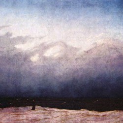 "Der Mönch am Meer" von Caspar David Friedrich (1774–1840)