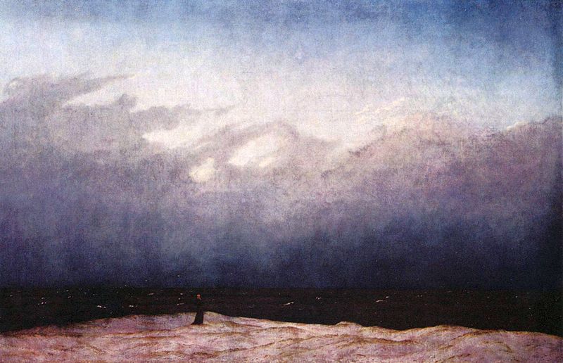 "Der Mönch am Meer" von Caspar David Friedrich (1774–1840)