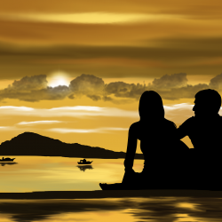 Paar am Strand (Bild: Pixabay)
